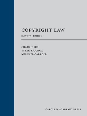 cover image of Copyright Law